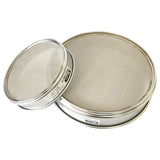 KimLab TS30 Economy Test Sieve, 12" / 30cm Diameter, Chrome Plating Steel Frame, 304 Stainless Steel Wire Cloth,