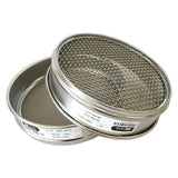 KimLab TS20 Economy Test Sieve, 8" / 20cm Diameter, Chrome Plating Frame, 304 Stainless Steel Wire Cloth