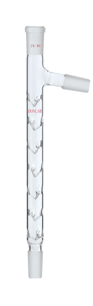 Lab Condensor Disstilling Column DONLAB Glass Vigreux with Side Arm Distilling Column Condenser 24/40 J