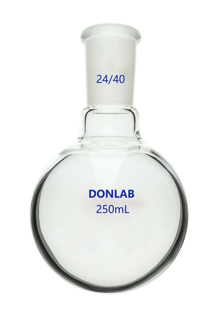 QWORK 500ml Single Neck Flat Bottom Boiling Flask Trinidad